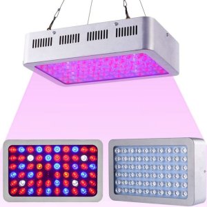 PROFI LED GROW panel pre všetky rastliny so zabudovaným samochladiacim systémom, 140W, 230V, ružová