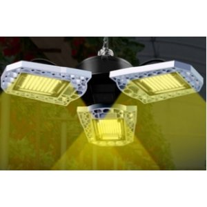 60 W - PROFI LED GROW žiarovka pre všetky rastliny s 3 ľahko nastaviteľnými časťami, E27, High-power+ SUNLIGHT