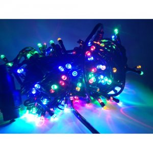 PROFI LED vianočná svetelná reťaz 20m, 200xLED, IP44, RGB- viacfarebná