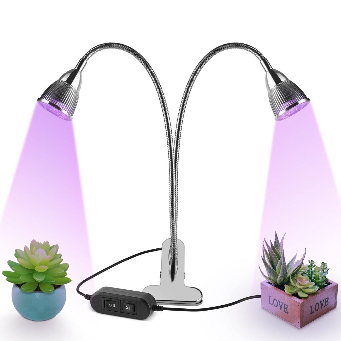 PROFI UV LED GROW lampa 10W zahradnici.sk