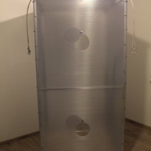  Polykarbonátový skleník (2,1m V x 1,5m Š)