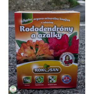 Rododendróny a azalky - sypké organominerálne hnojivo z rohoviny - 1KG