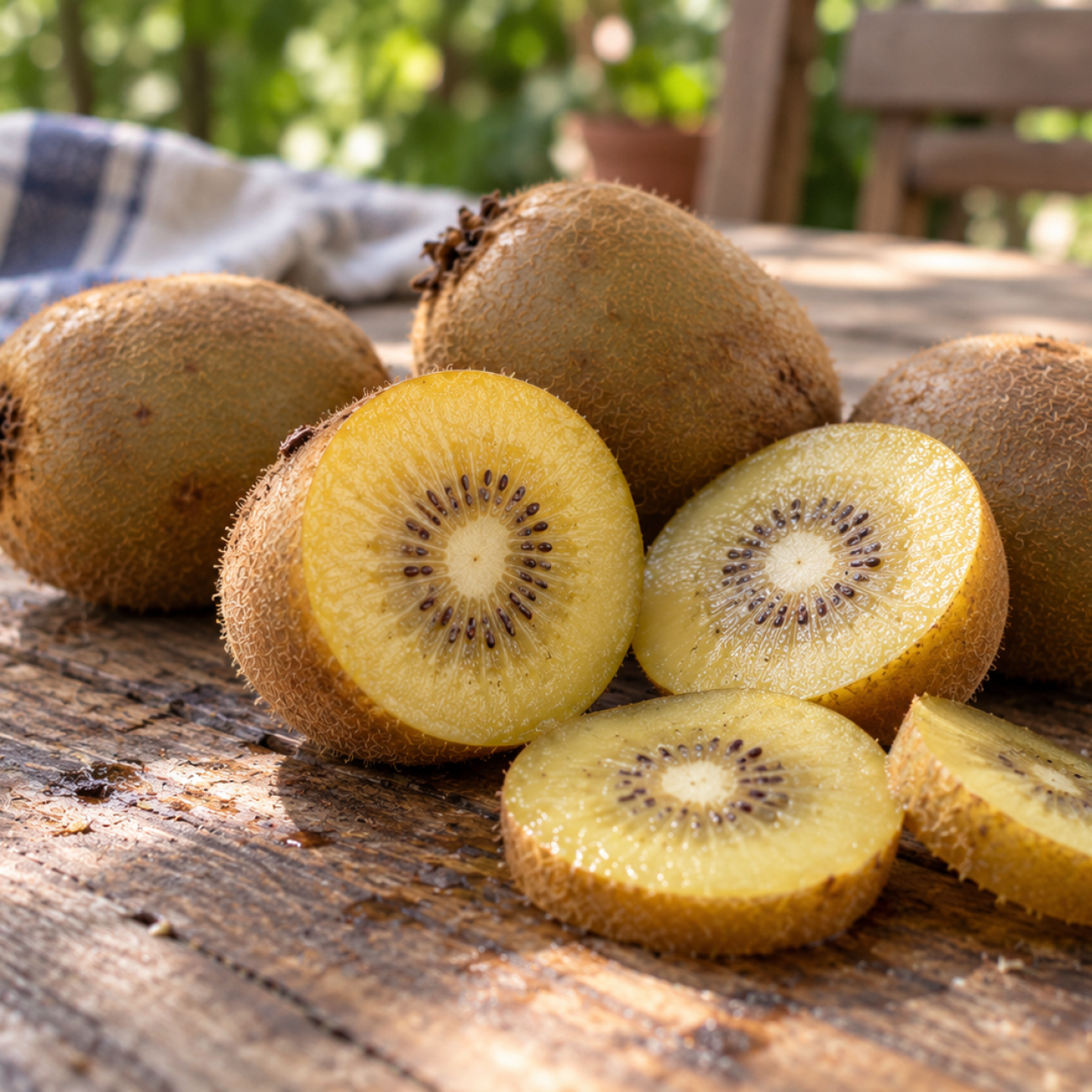 Obrázok Aktinídia čínska - kiwi (Actinidia chinensis) 'MINKIGOLD' – žltoplodé kivi – výška 20-30 cm, kont. P9