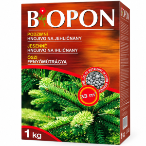 Hnojivo BIOPON 1kg ihličnany jeseň
