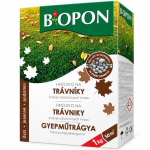 Hnojivo BIOPON 1kg trávnik jeseň