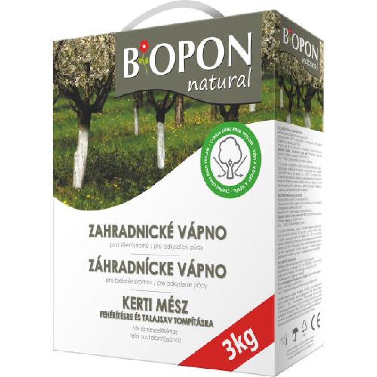 Obrázok Vápno záhradnícke BIOPON 3kg