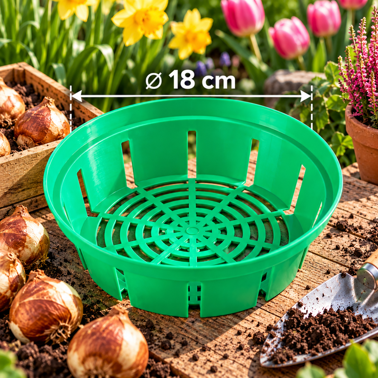 Obrázok Košík na cibuľoviny 18 cm