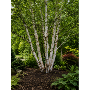Breza himalájska (Betula utilis jacquemontii) ´DOORENBOS´ - výška 110-140 cm, kont. C10L - VIACKMENNÁ