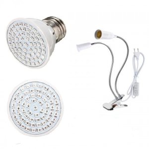 BASIC LED lampa pre všetky rastliny, 6W, dvojramenná, fialová