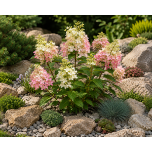 Hortenzia metlinatá (Hydrangea paniculata) ‘DHARUMA’ - výška 20-30 cm, kont. C2L 