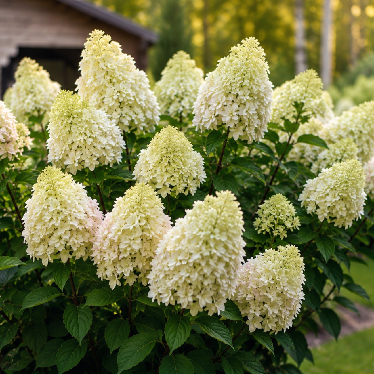 Obrázok Hortenzia metlinatá (Hydrangea paniculata) ‘SKYFALL’® - výška 30-40 cm, kont. C2L