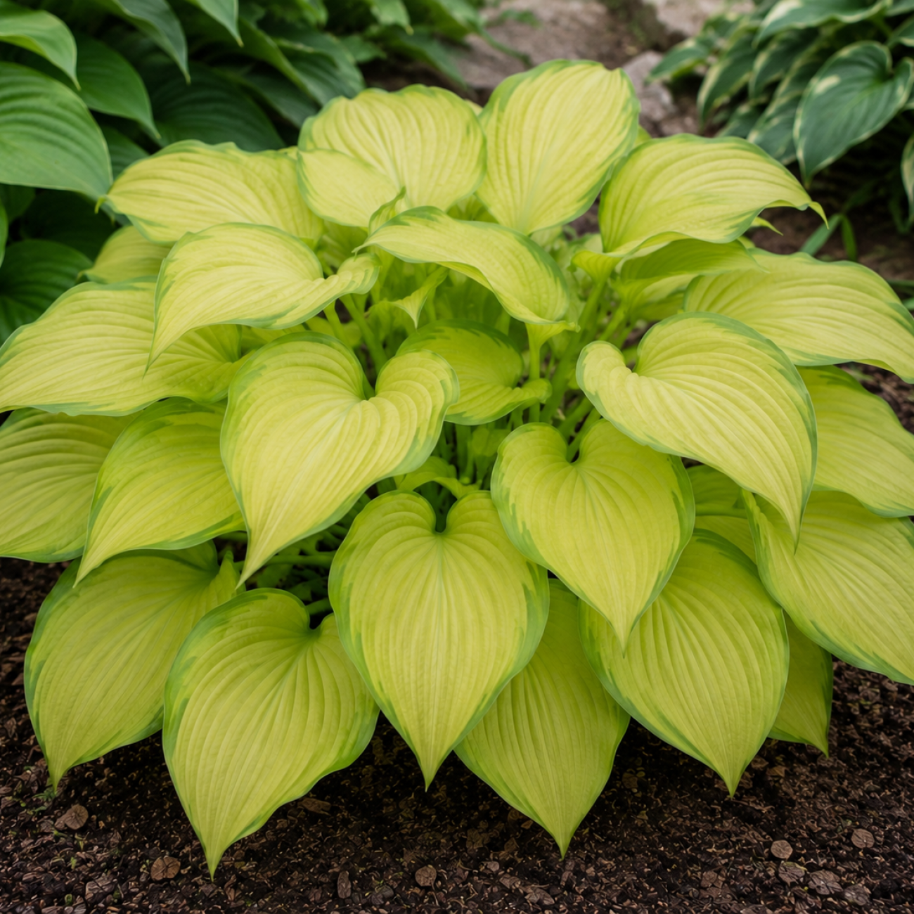 Obrázok Funkia (Hosta) ´AUGUST MOON’ - kont. C1,5L