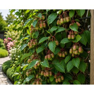 Aktinídia žilnatá - kiwi (Actinidia arguta) ‘GENEVA’  - výška 30-50 cm, kont. C2L