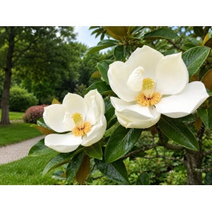 Magnólia veľkokvetá (Magnolia grandiflora) ‘MARYLAND’ - výška 40-70 cm, kont. C5L