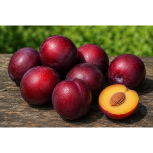 Marhuľo-slivka (Prunus hybrid) ‘SHARKY RED’ - výška 110-130 cm, kont. C7L, stredne skorá