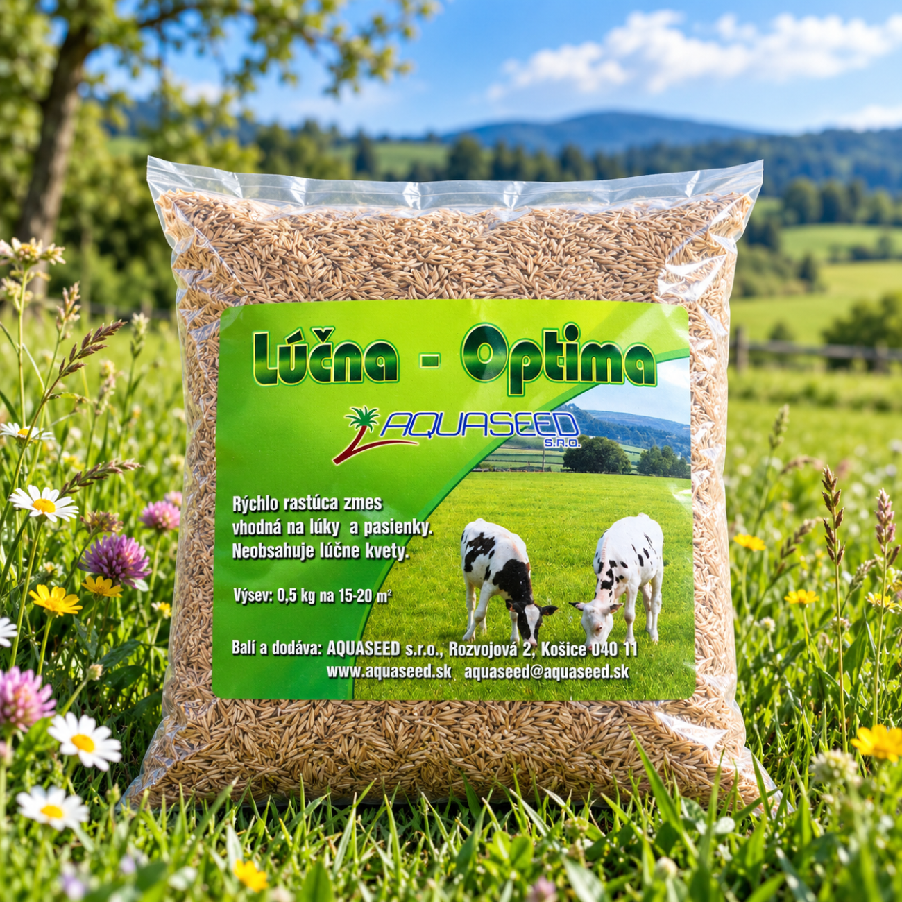 Obrázok Tráva LÚČNA – OPTIMA 250g AQUASEED