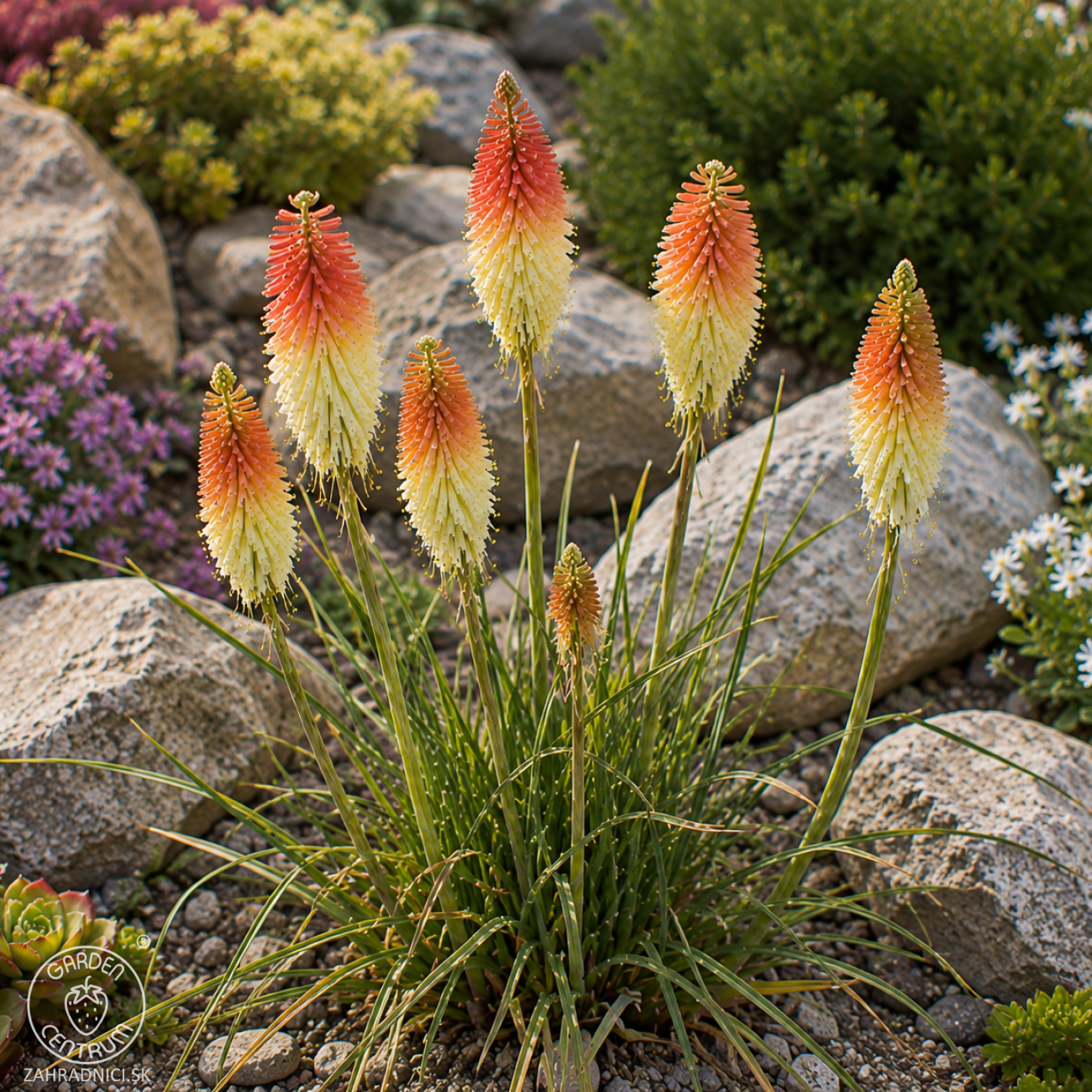 Obrázok Fakľovka (Kniphofia) ‘FLAMENCO’ - kont. C1L