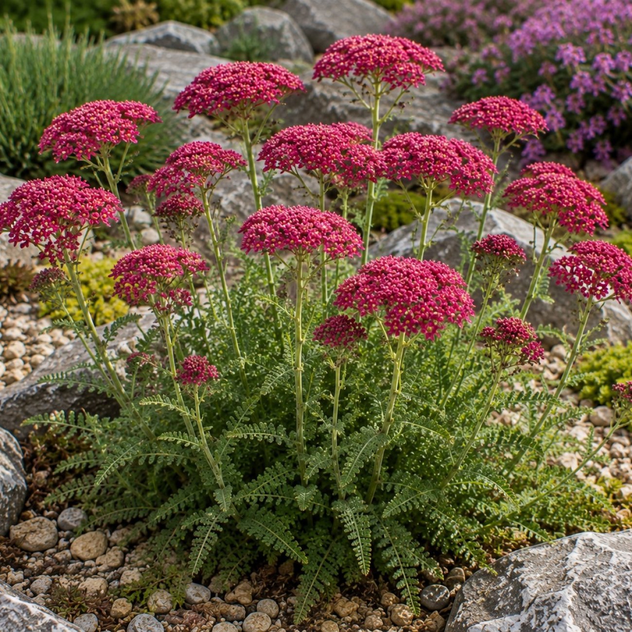 Obrázok Rebríček obyčajný (Achillea filipendulina) ‘SUMMERWINE’ - kont. C1,5L